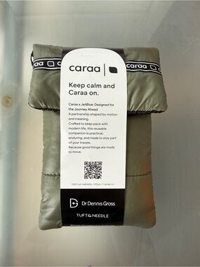 NWT - Caraa x JetBlue Amenity Bag